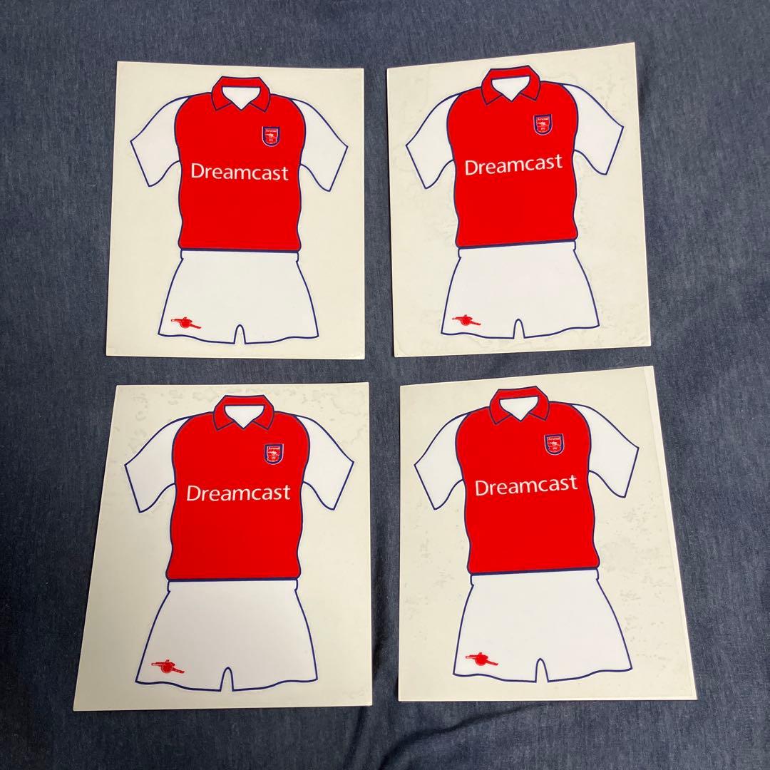 本場アーセナルスタジアム横のオフィシャルショップで買ったステッカー