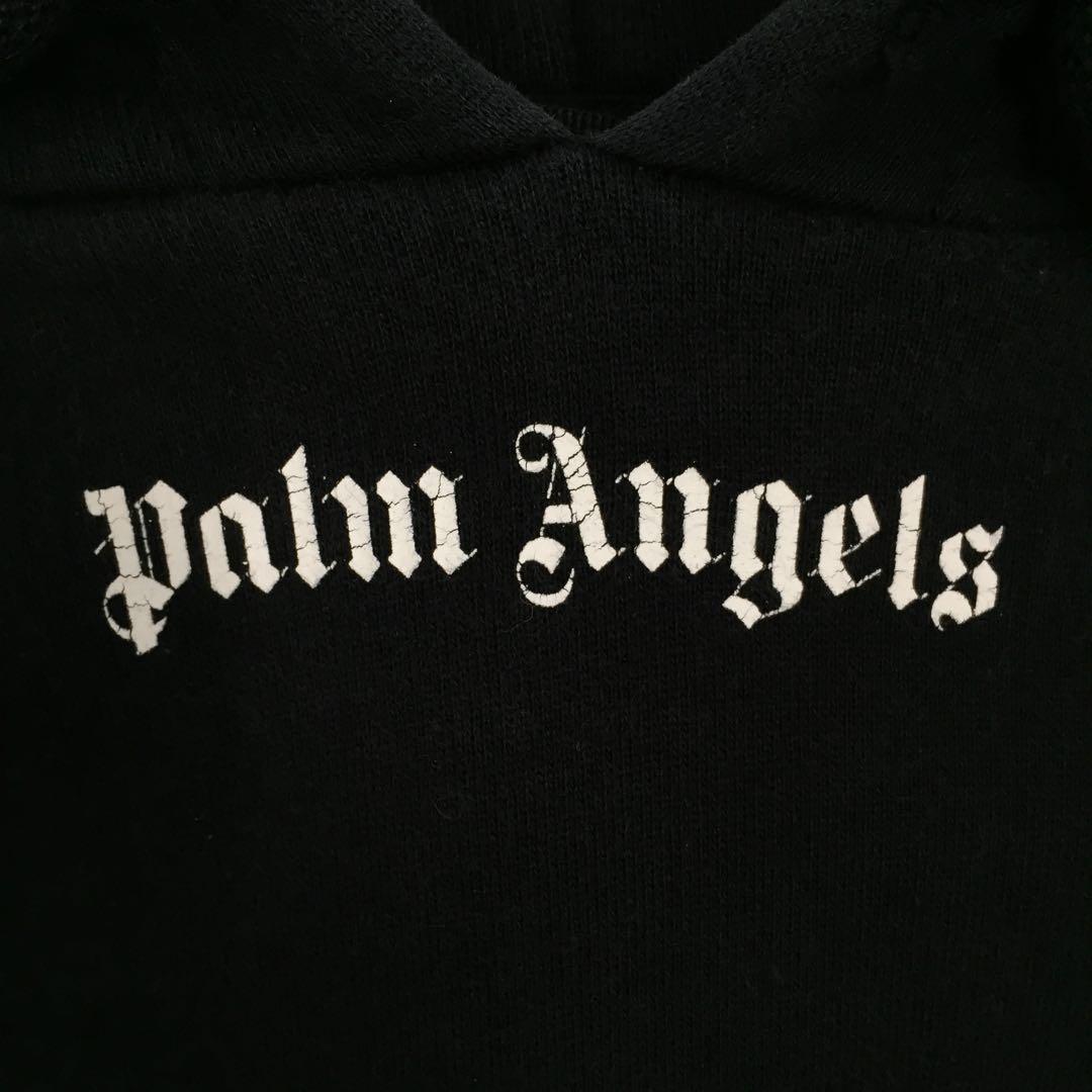 【超人気モデル】パームエンジェルス バックアーチロゴ オーバーサイズ パーカーM