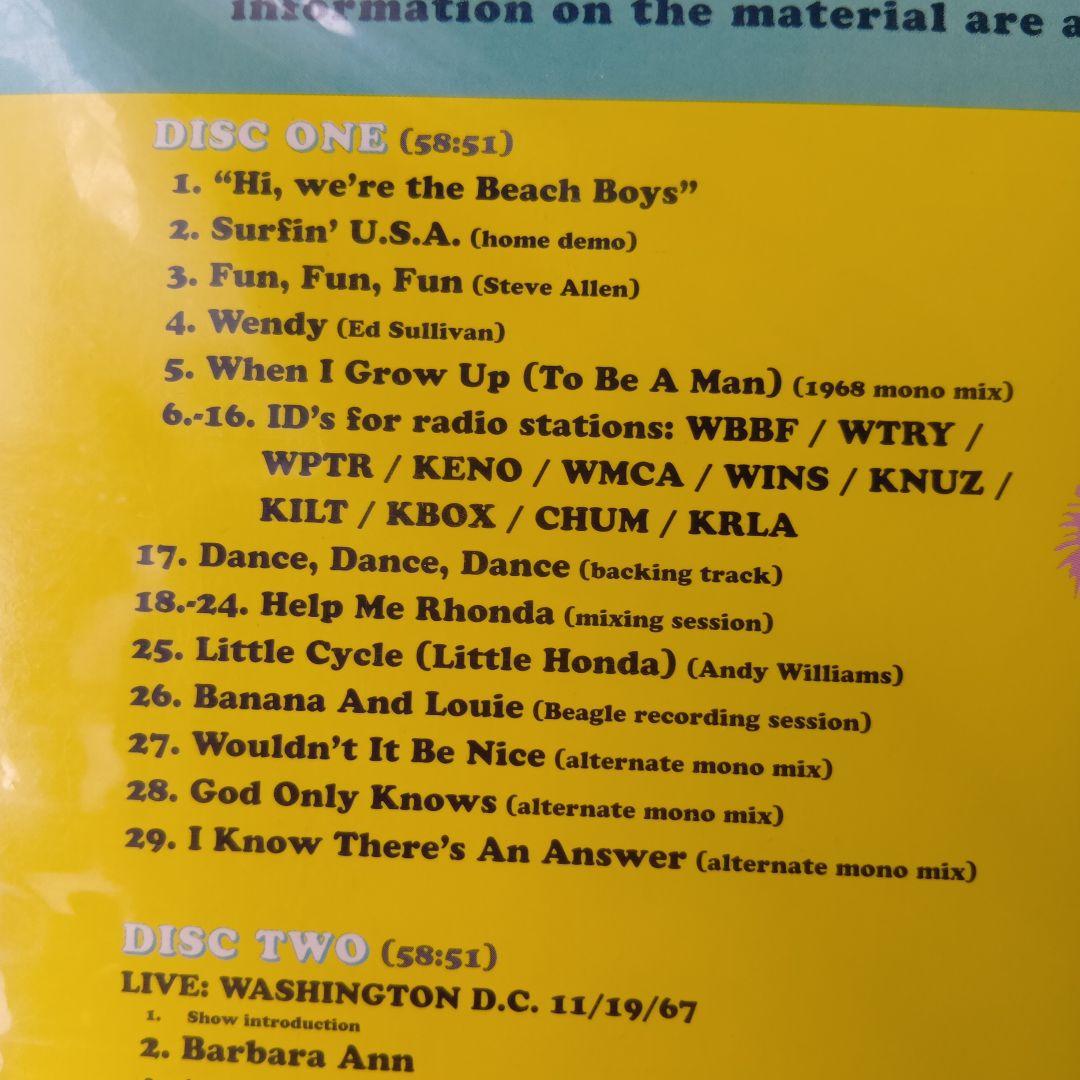 ビーチボーイズ　Goodbye Surfing, Hello God! 5CD