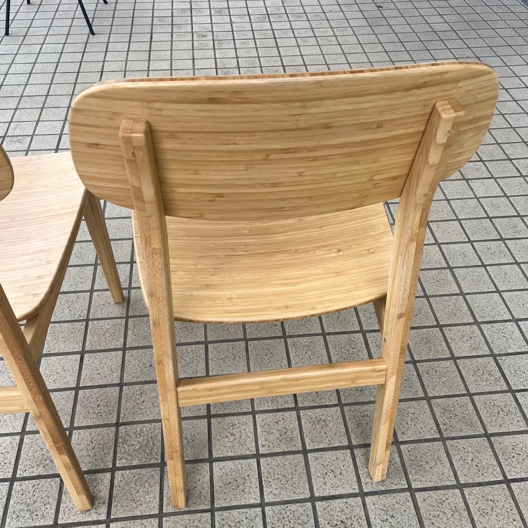 Greenington バンブーダイニングチェア 2脚セット コストコ
