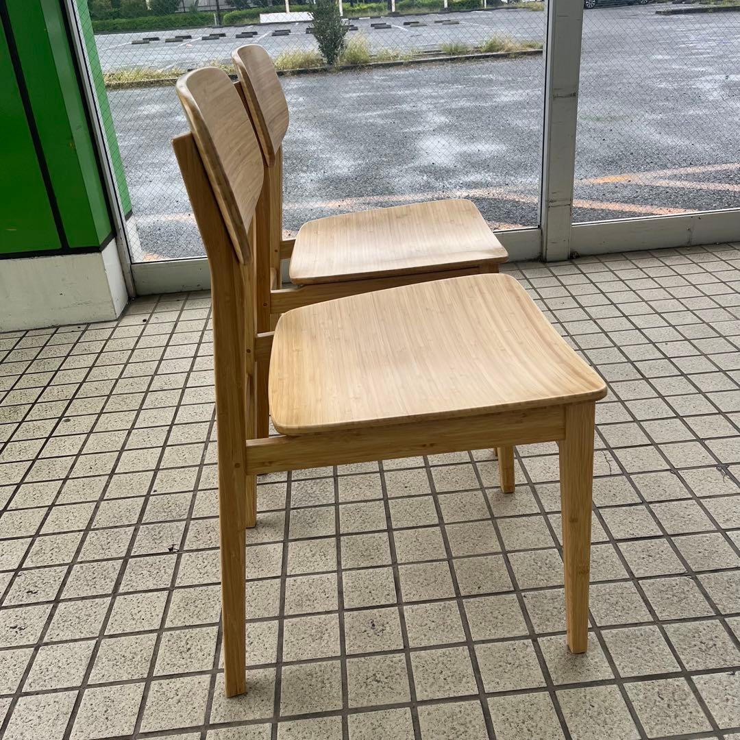 Greenington バンブーダイニングチェア 2脚セット コストコ