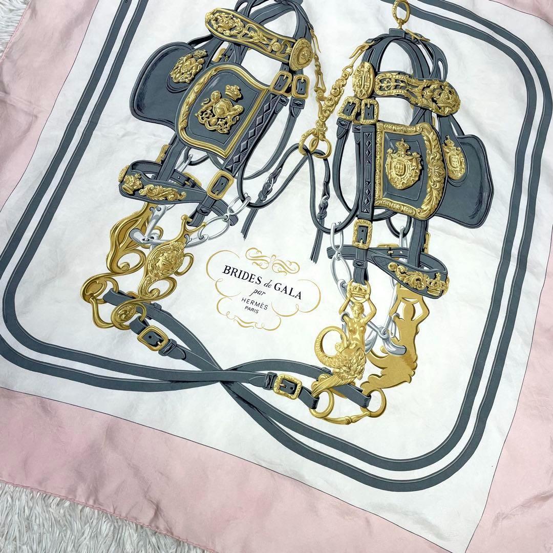 a*a様 【美品】 エルメス　HERMES　カレ90　総柄　絵画風　スカーフ　式