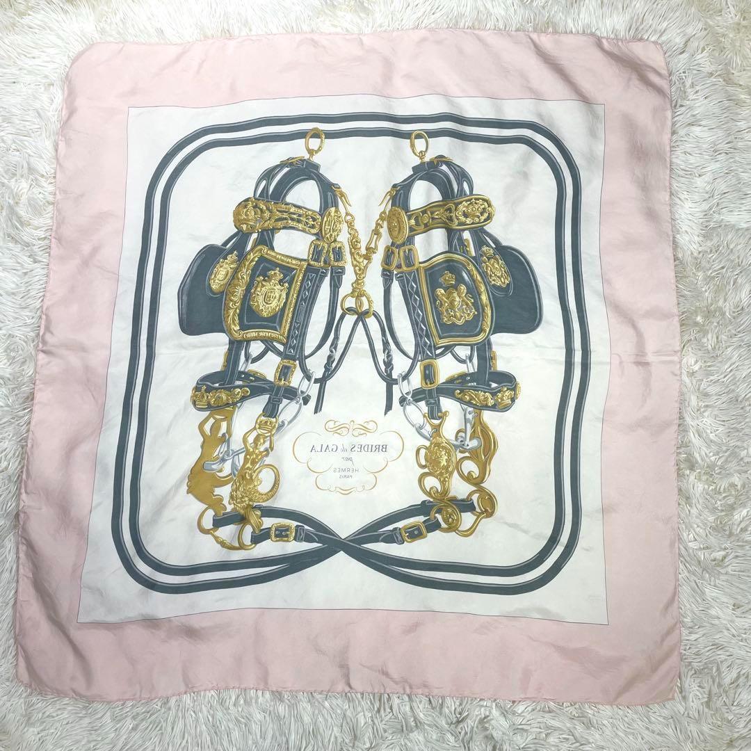 a*a様 【美品】 エルメス　HERMES　カレ90　総柄　絵画風　スカーフ　式