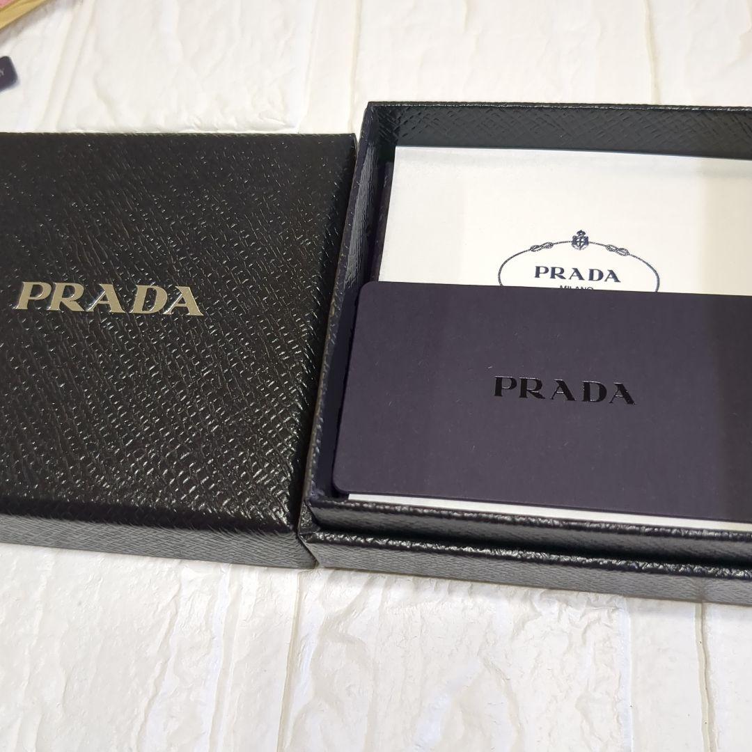 プラダ キーリング キーホルダー サフィアーノ レディース PRADA ピンク