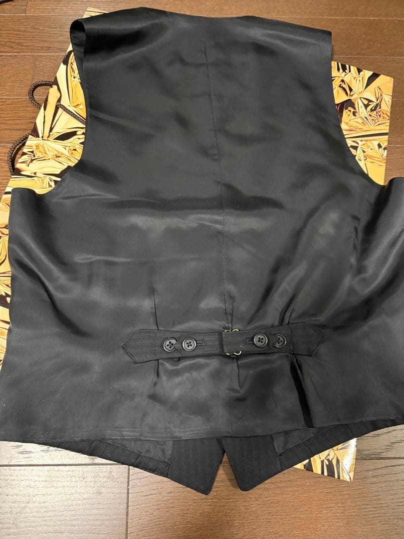 Paul Smith COLLECTION ブラックストライプ　ベスト　L