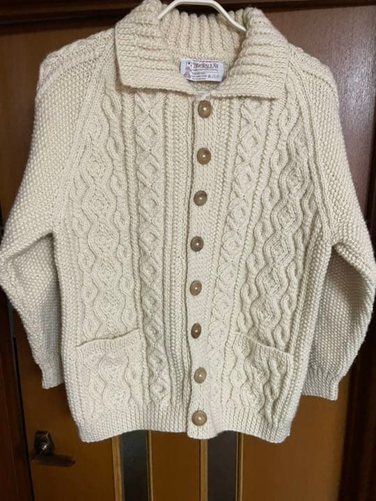l*o様 極美品 茶タグ インバーアラン INVERALLAN カーディガン ホ