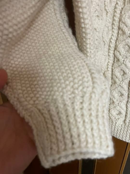 l*o様 極美品 茶タグ インバーアラン INVERALLAN カーディガン ホ