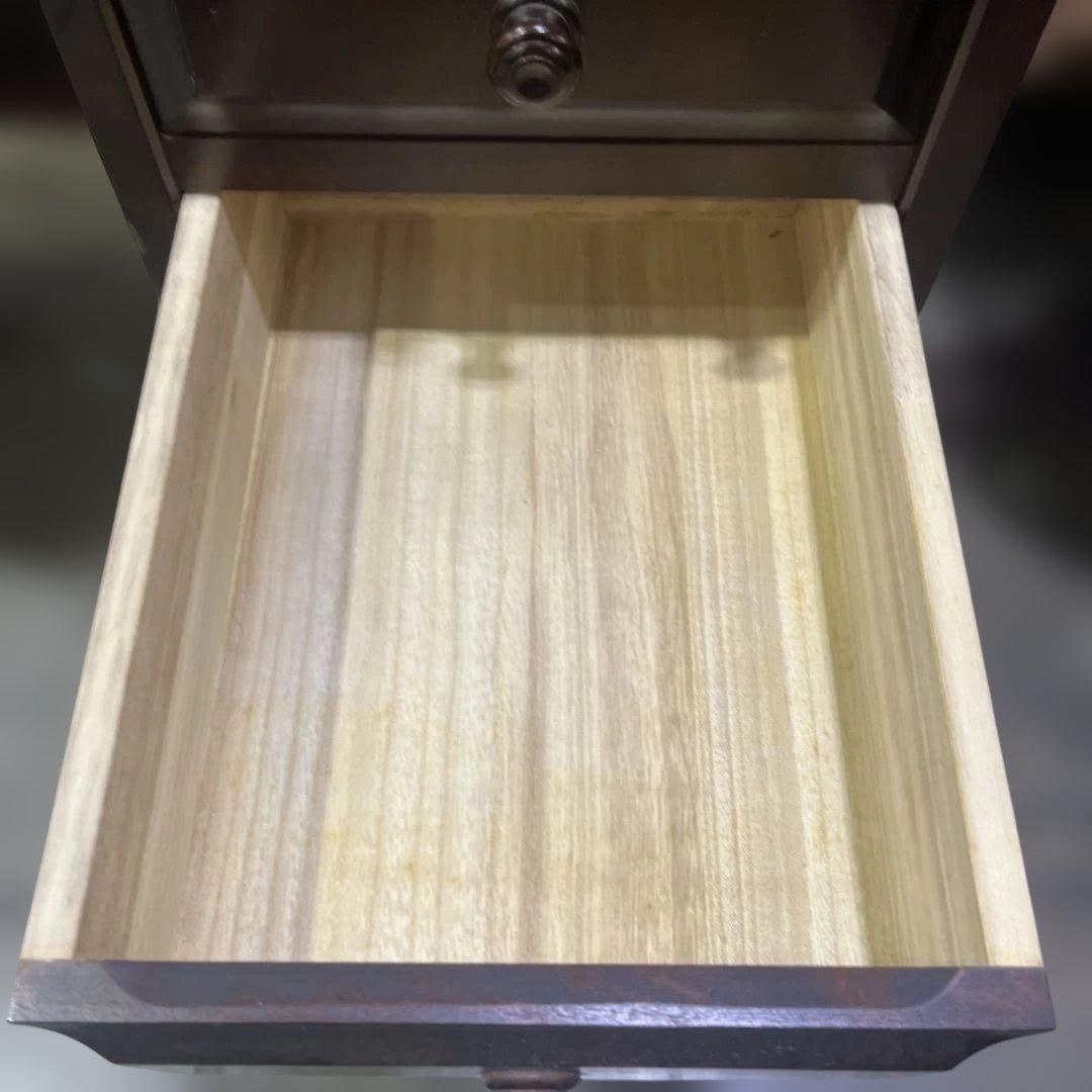 【北海道民芸】片袖ビューロー◇ライティングデスク◇参考価格35万の品