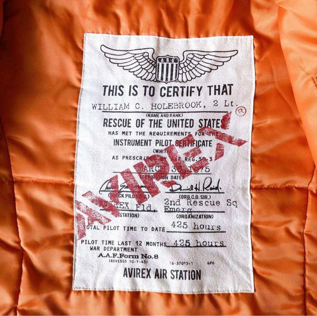【値下げ中】AVIREX アヴィレックスN-2B フライトジャケット Y2K S