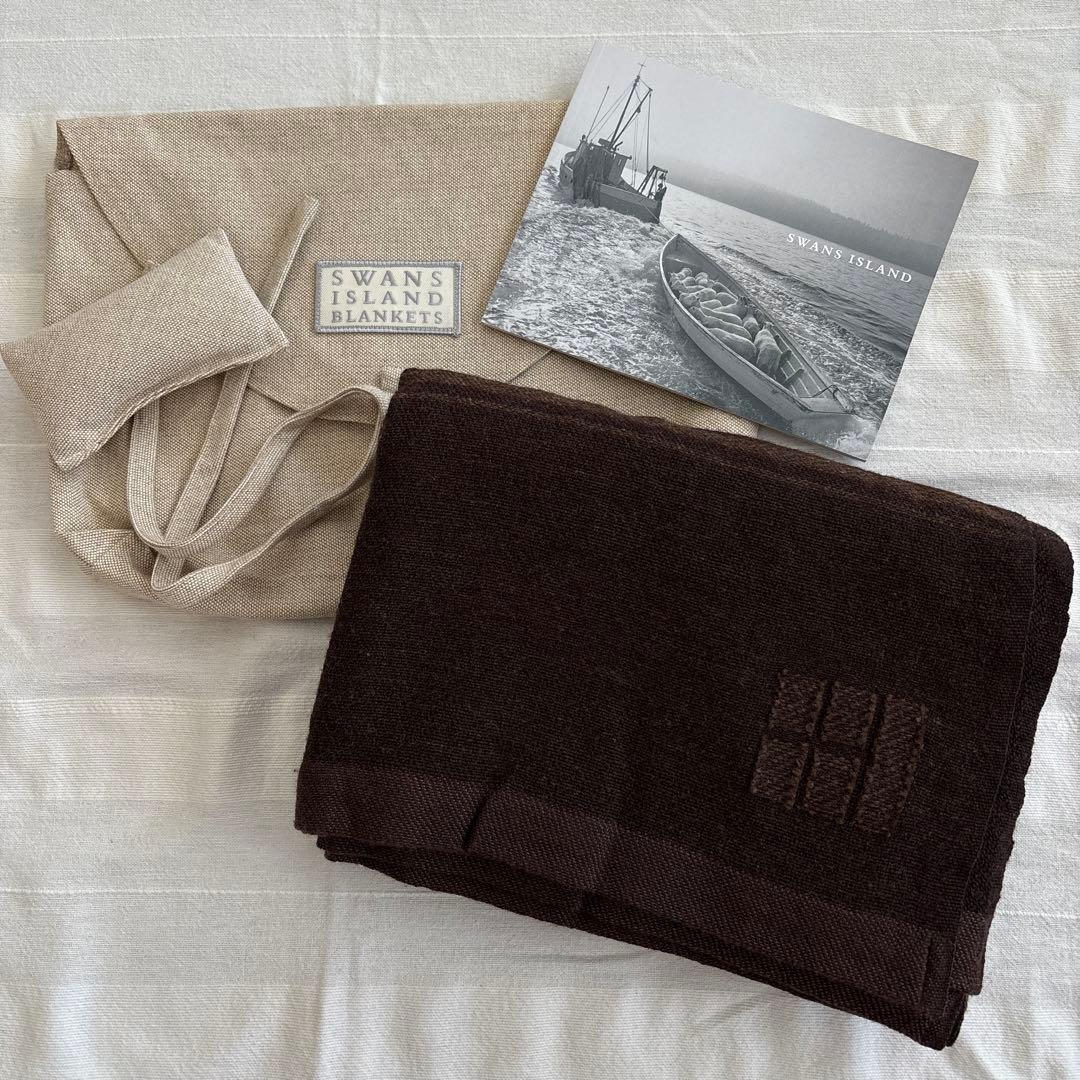 USA製　SWANS  BLANKET ウール　ブランケット