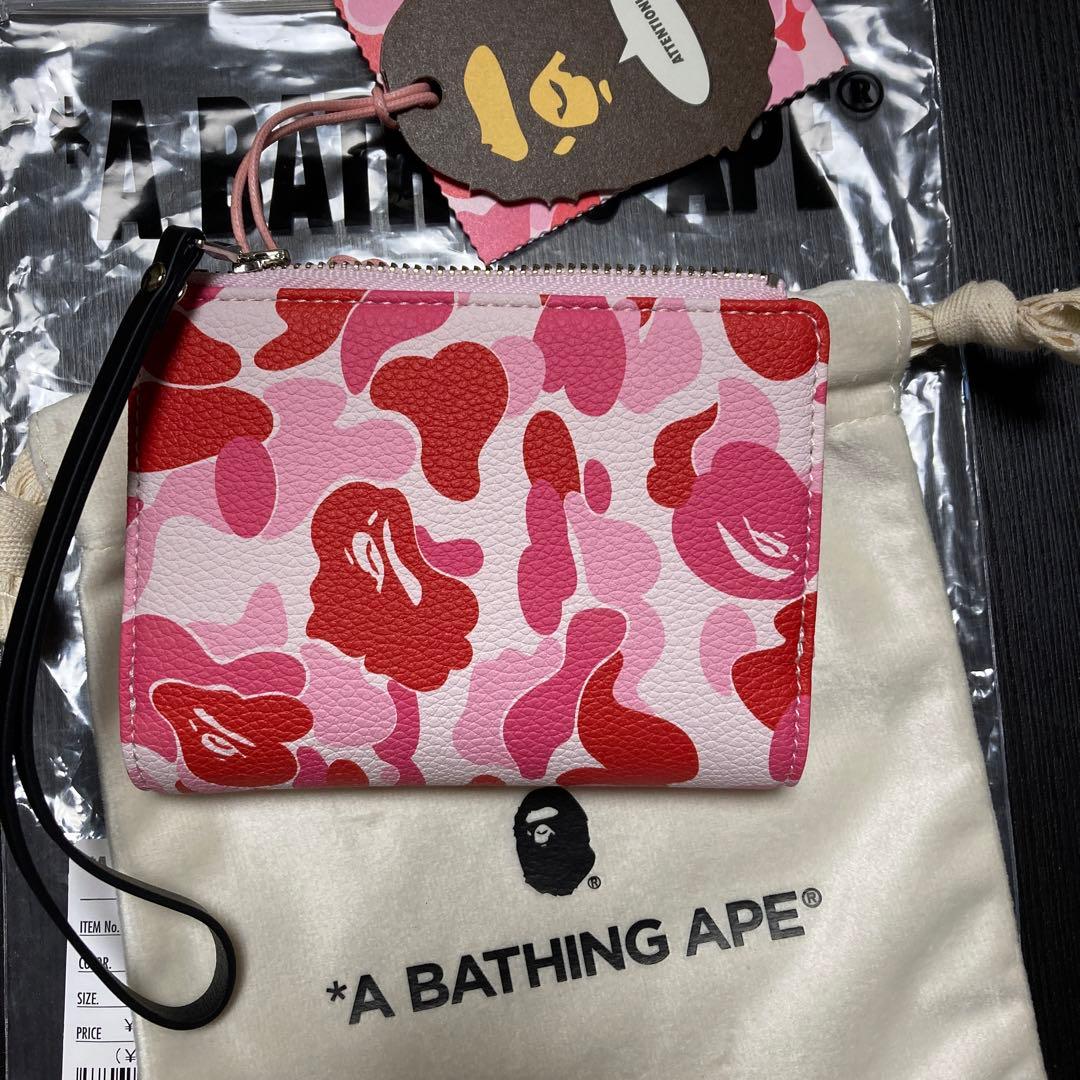 A BATHING APE 財布 ABC CAMO WALLET