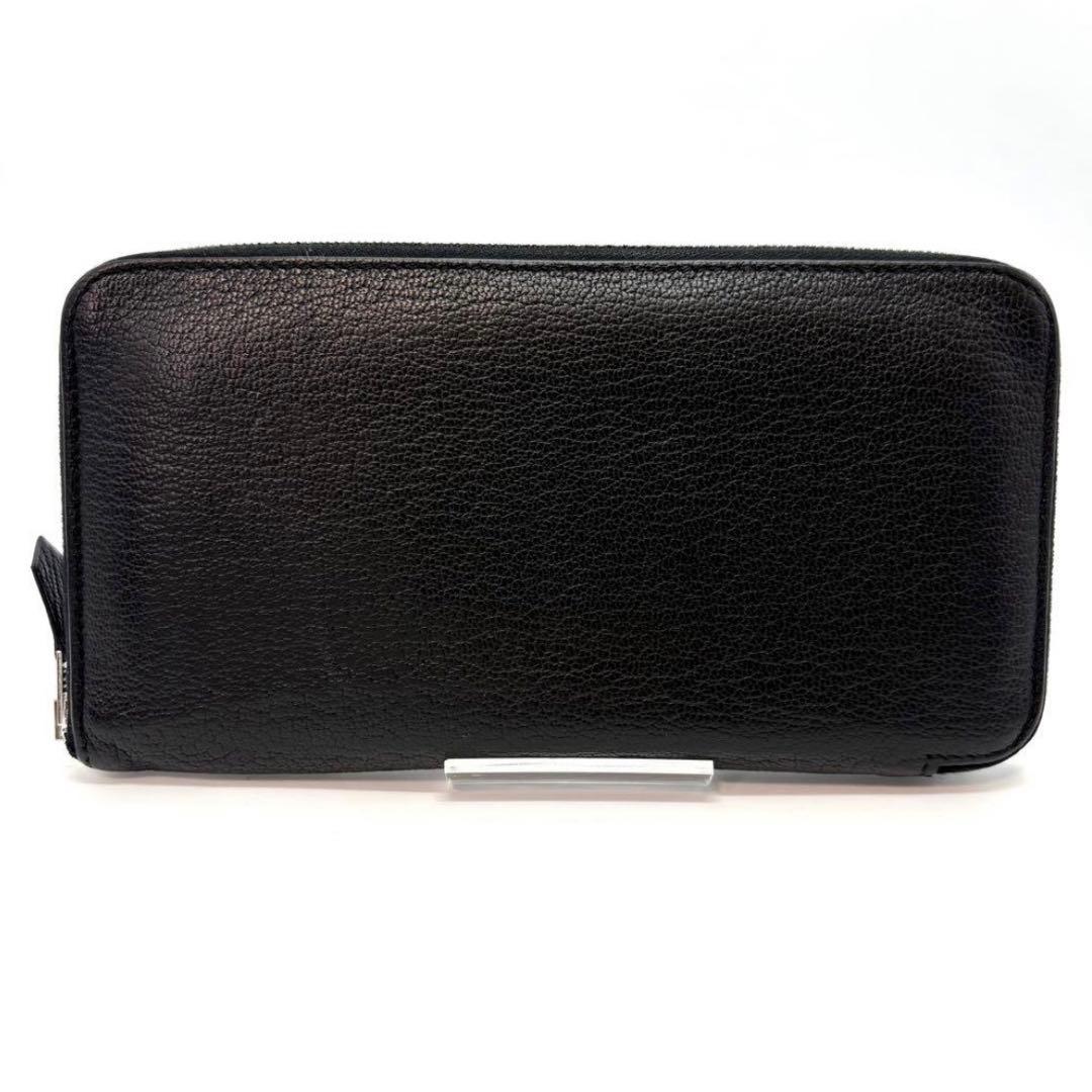 HIRO HERMES エルメス アザップロング 黒 オールレザー ブラッ