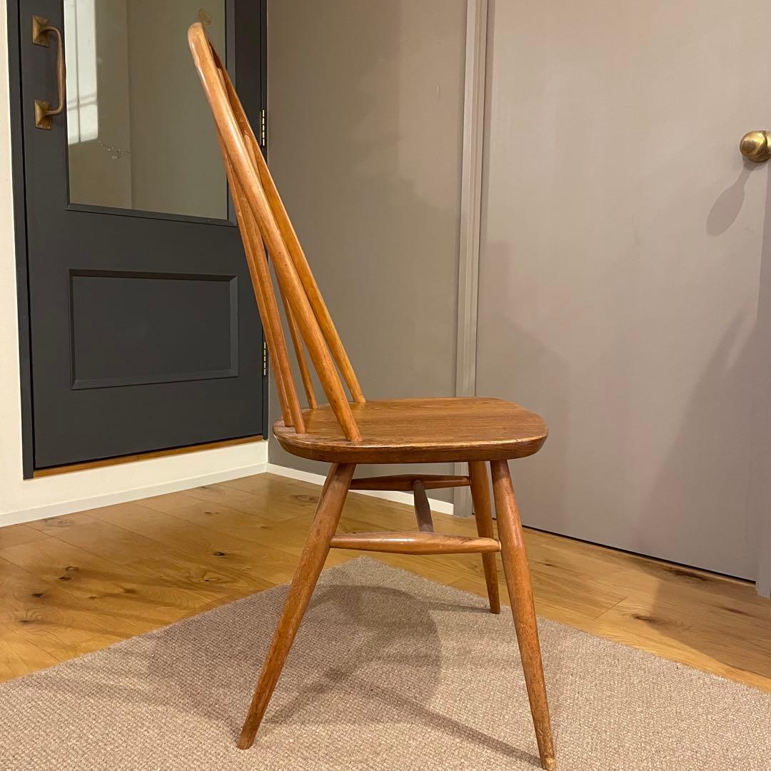 ercol アーコール　クエーカーチェア 椅子 　刻印ラベルあり