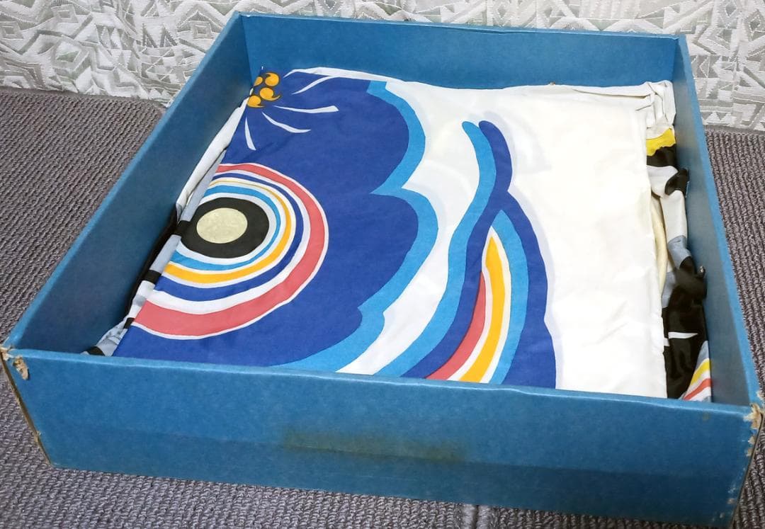 サイズ5m 東レ ナイロン 鯉のぼりセット 太郎鯉 7匹+吹き流し