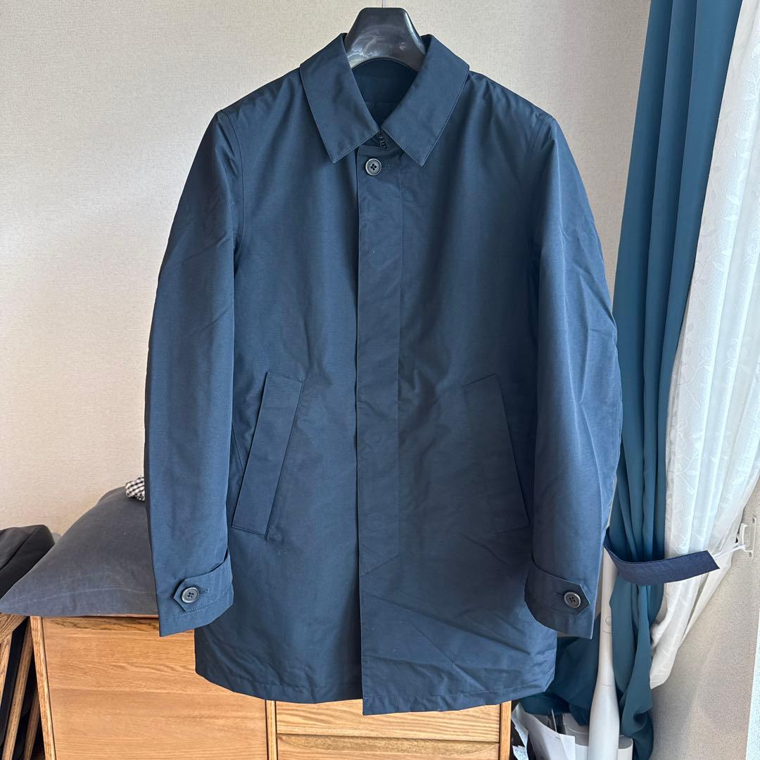 HERNO laminar GORE-TEX 中綿入りステンカラーコート