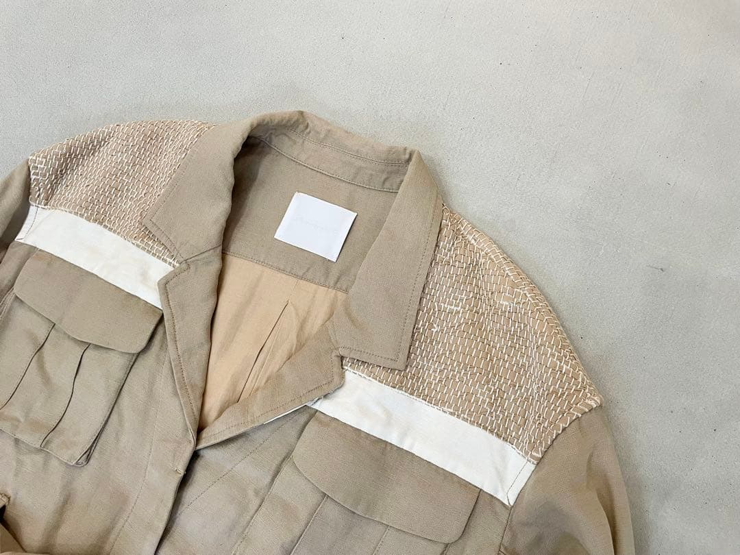 mame kurogouchi ミリタリージャケット MM16AW-JK032