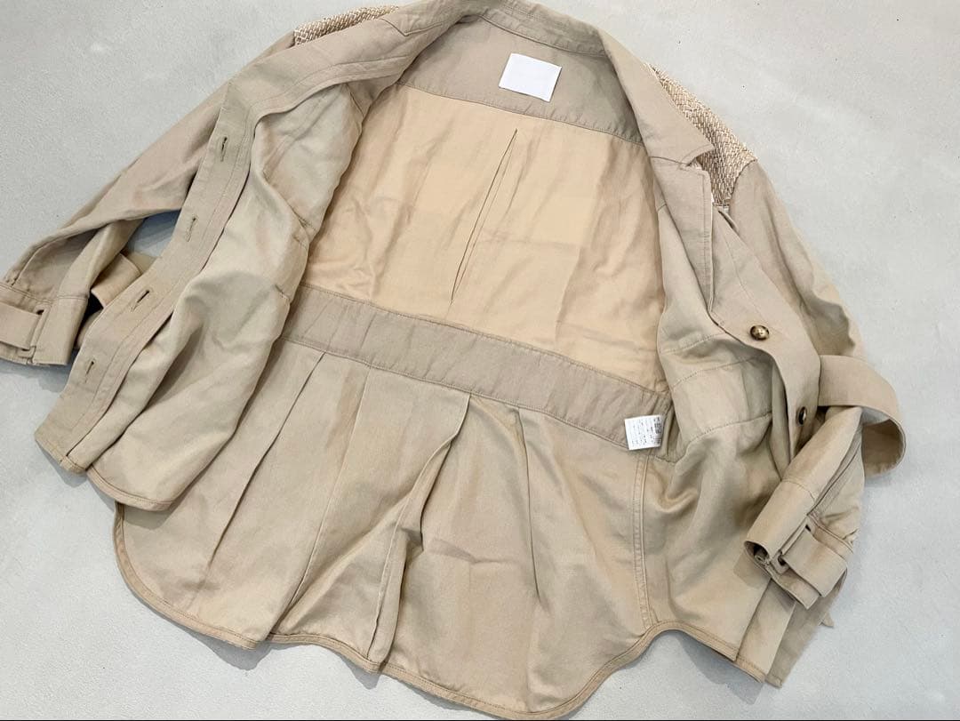 mame kurogouchi ミリタリージャケット MM16AW-JK032