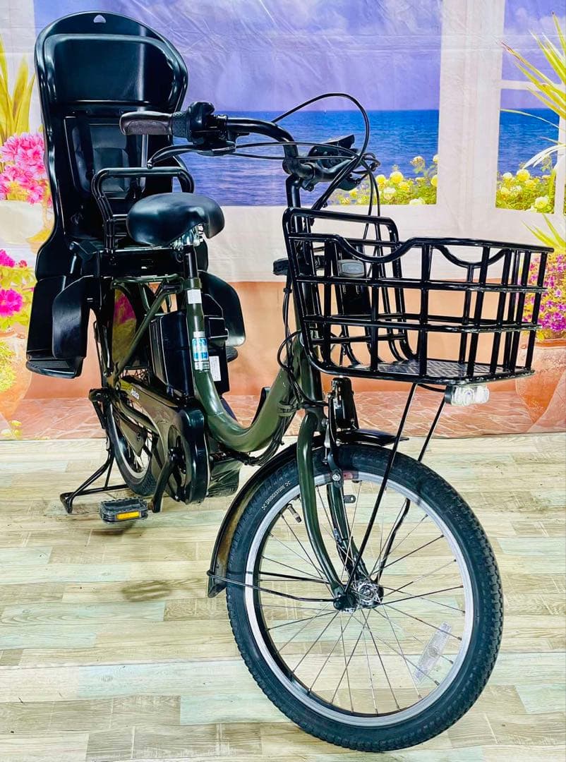 ブリヂストン2019年！アシスタC12AH⭐️子供乗せ電動アシスト自転車Y3287