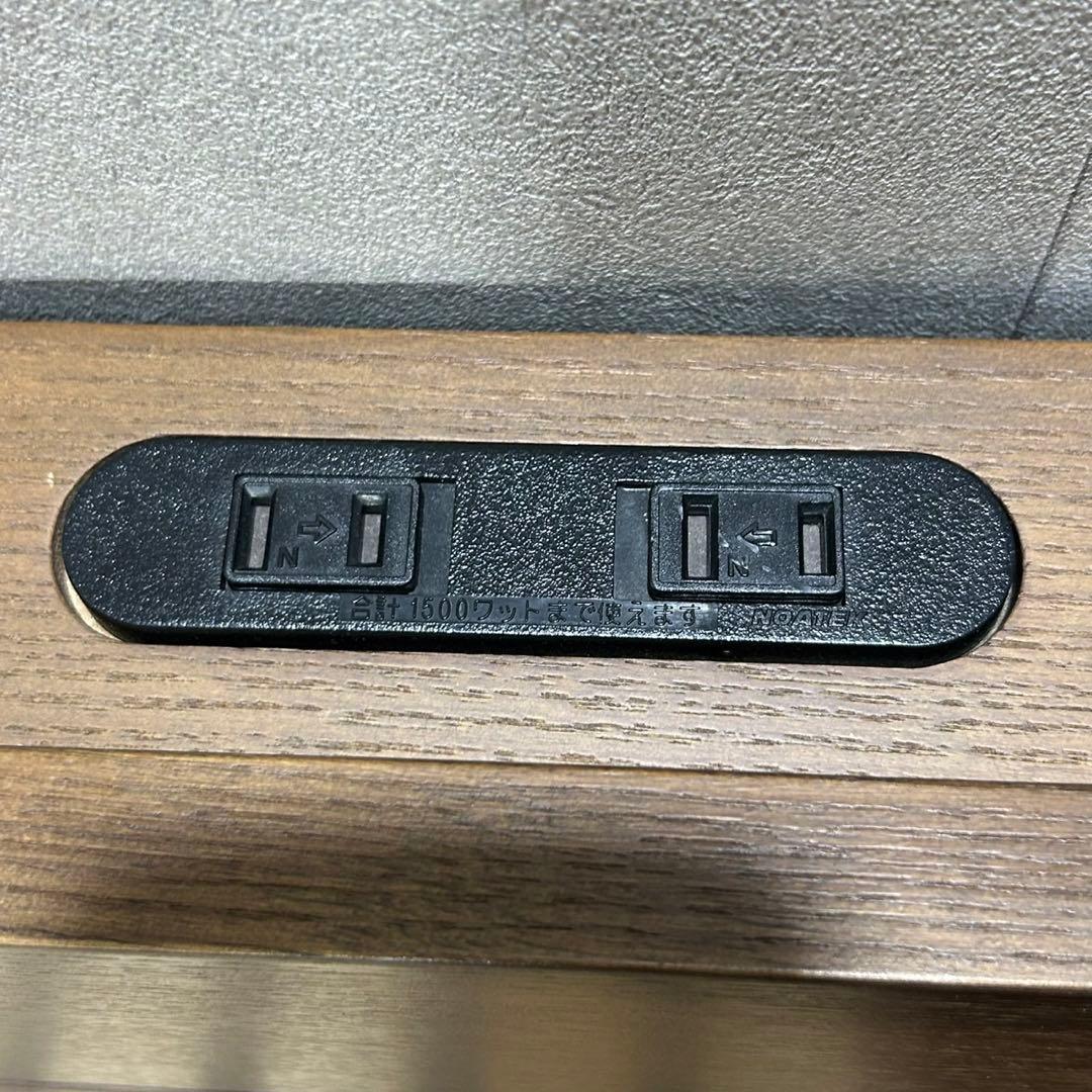 NITORI ベッドフレーム セミダブル シンプル コンセント付き d3606