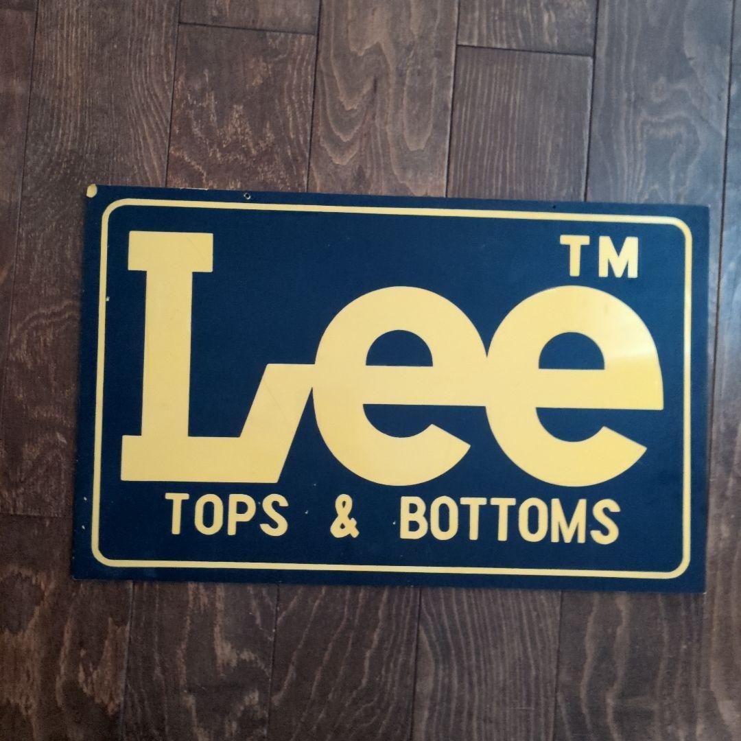 希少　レア　非売品　Lee　看板　プレート
