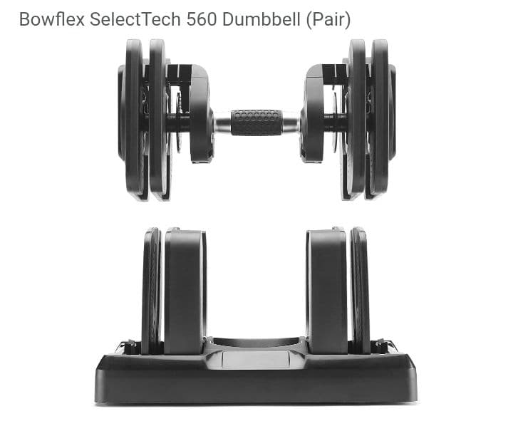 ②Bowflex ボウフレックス 560i ダンベル 可変式