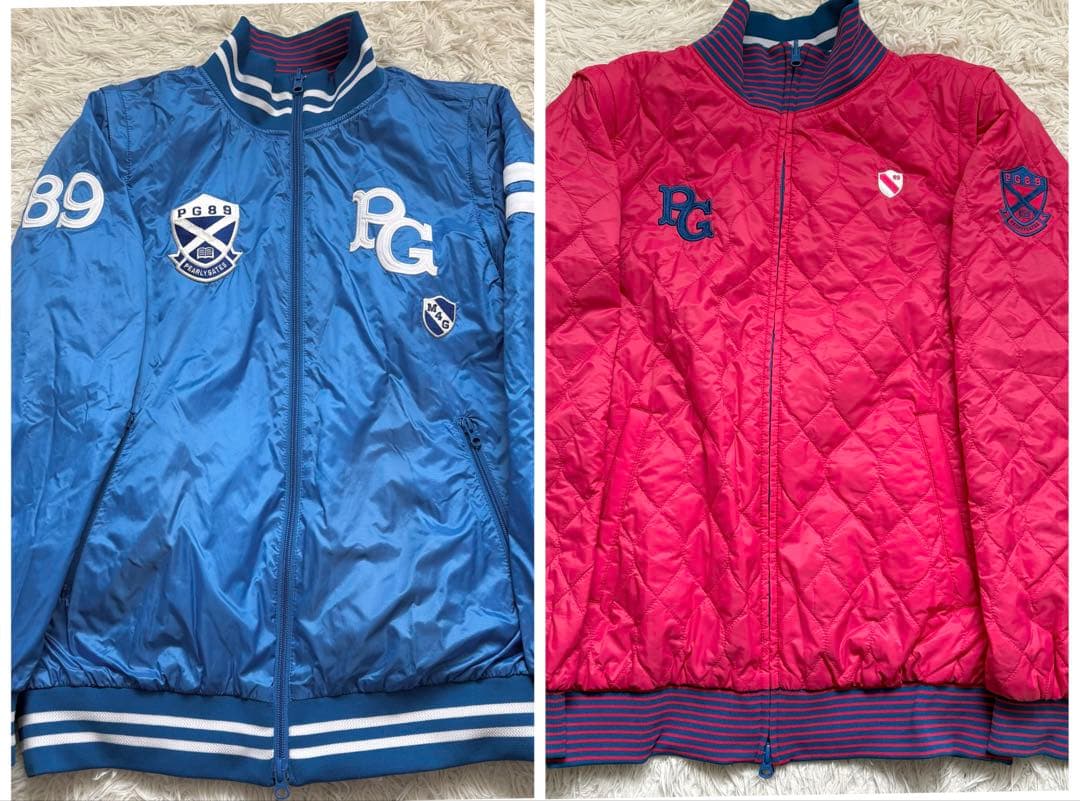 極美品　パーリーゲイツ　4way リバーシブル　スニード　ブルゾン　レディース