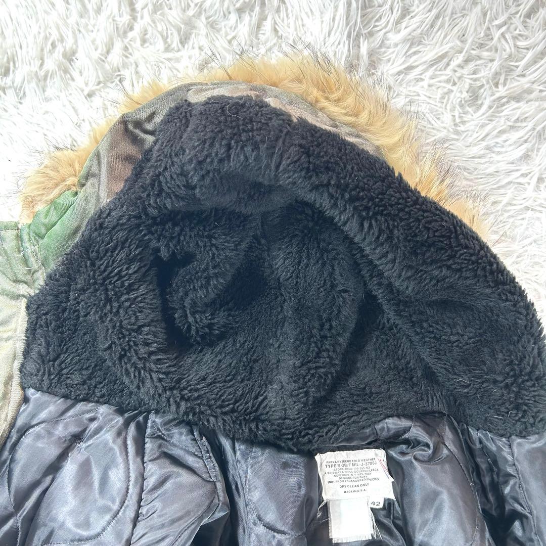 SPIEWAK✨N-3B フライトジャケット　ゴールデンフリース　USA製　42