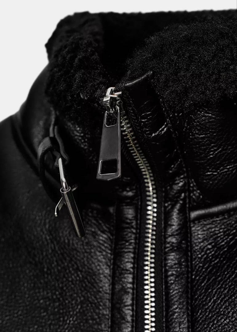 ☺︎⭐︎☺︎⭐︎☺︎⭐︎  ZARA ダブルフェイスフェイクシープスキンジャケット