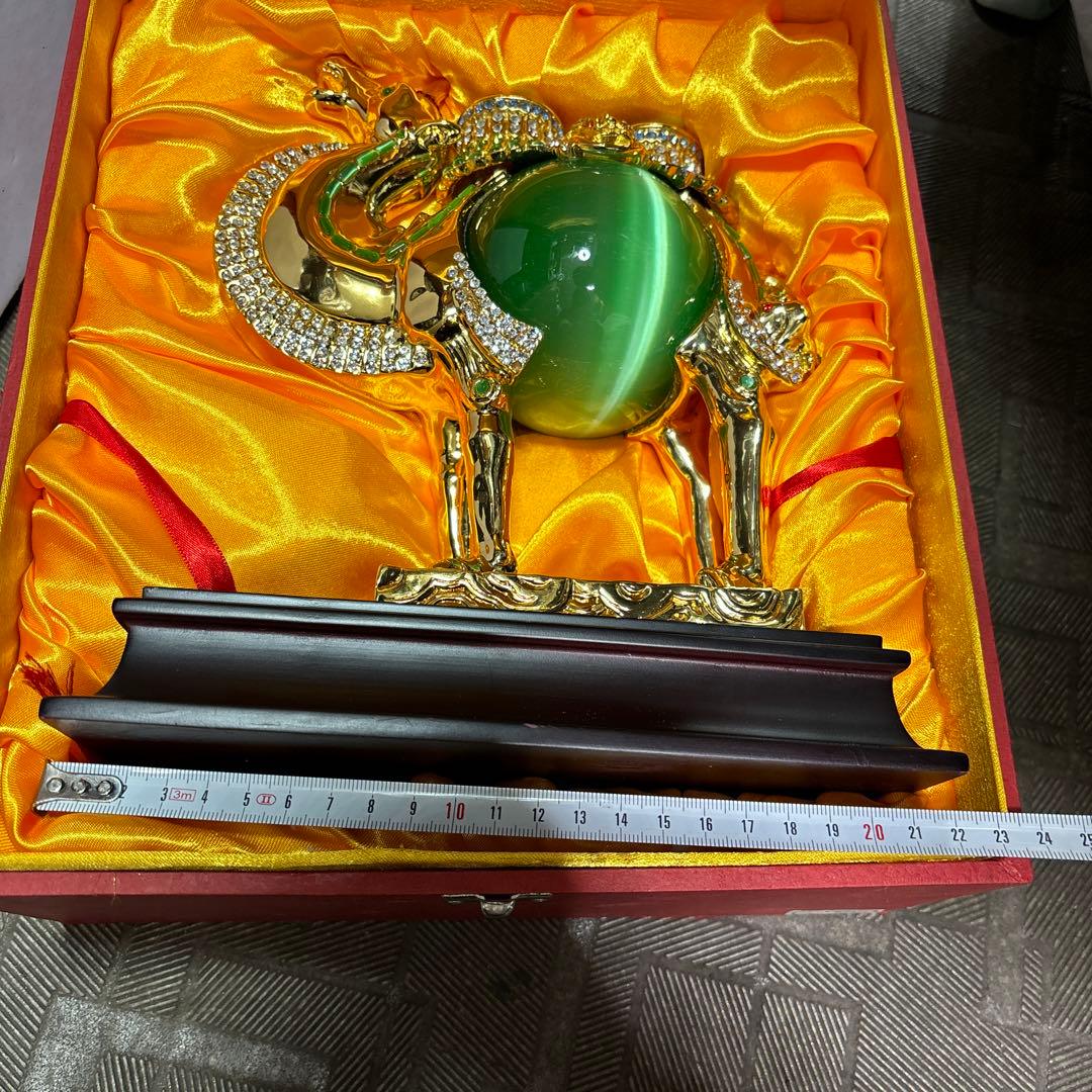 置物　龍金駱駝　ラクダ