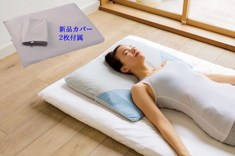 ミズノ・dinos 新メディブレスピロー 高さ調節シート・ピローケース2枚付き