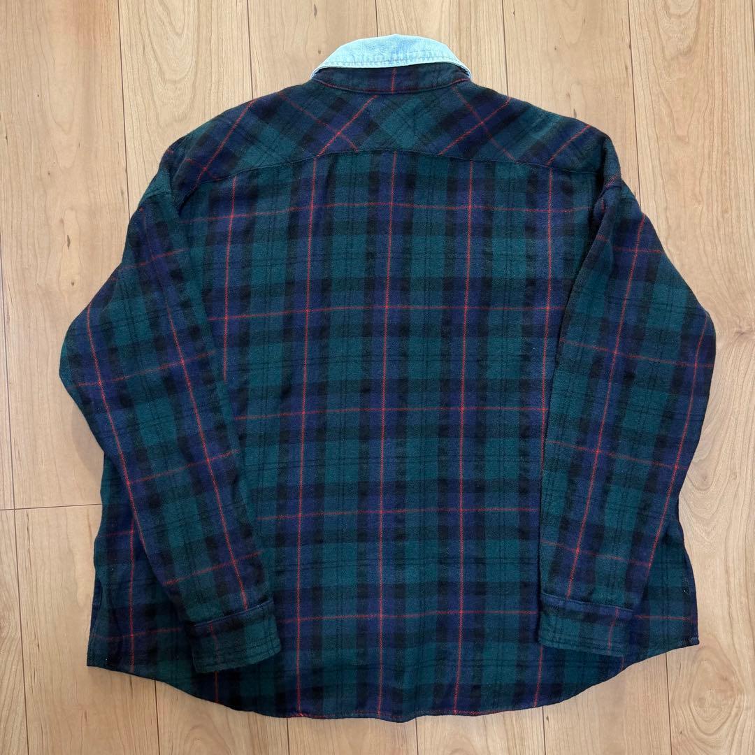 トップス Fear of God Denim Flannel Shirt L