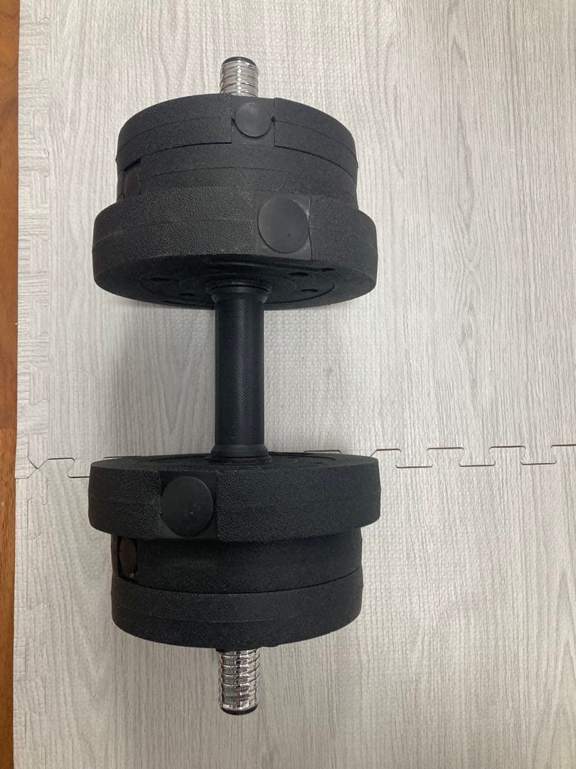 ベンチプレスセット セーフティバー付き 65kg 別ダンベル10kg