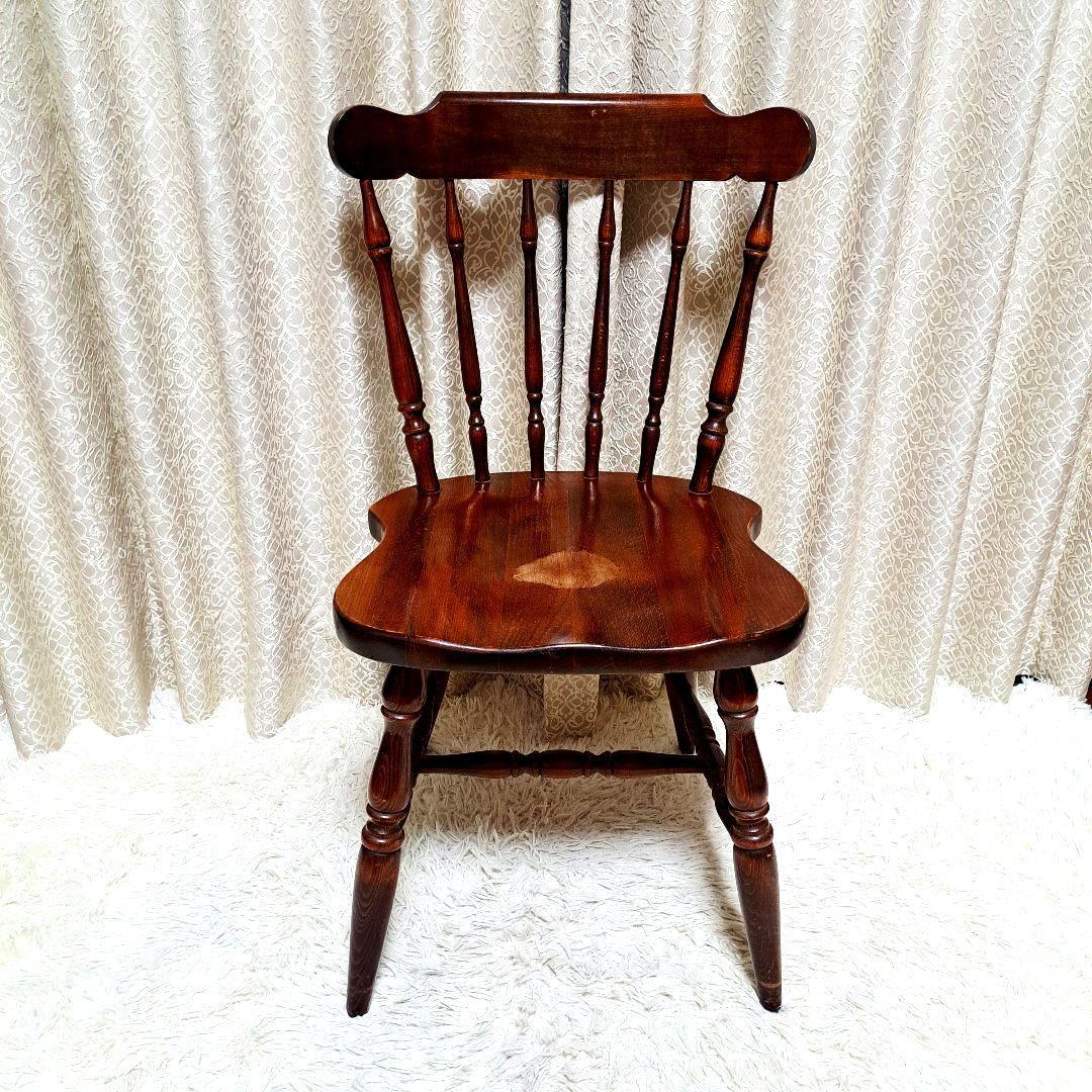 【ダイニングチェア】飛騨産業　ウィンザーチェア　スティックバック　ヴィンテージ◎