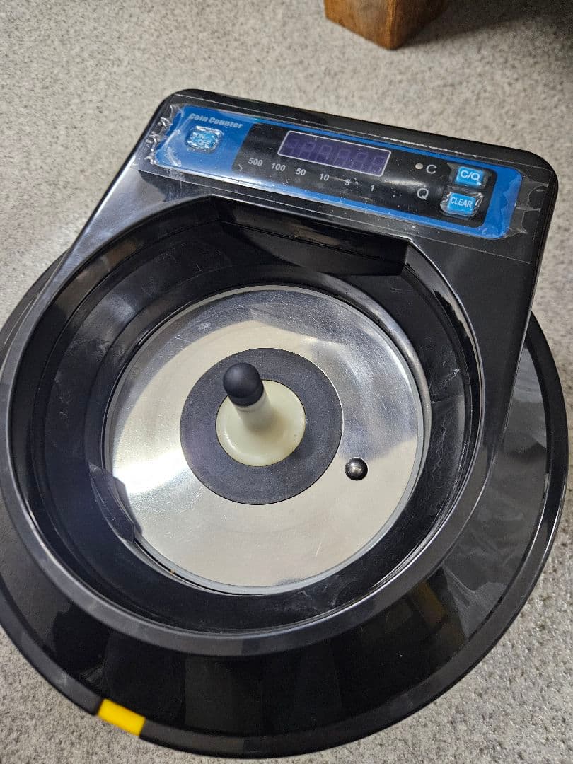 【美品】カウンターソーター 電動小型硬貨選別計数機