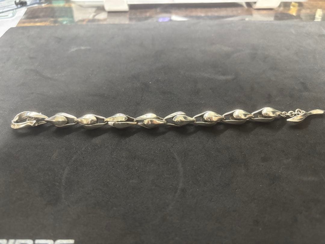 silverリンクブレスレット