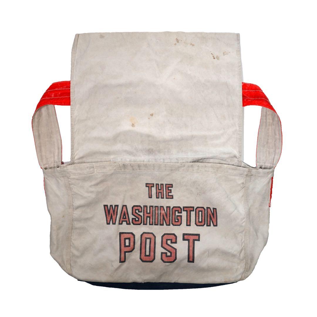 60s THE WASHINGTON POST ニュースペーパーバッグ