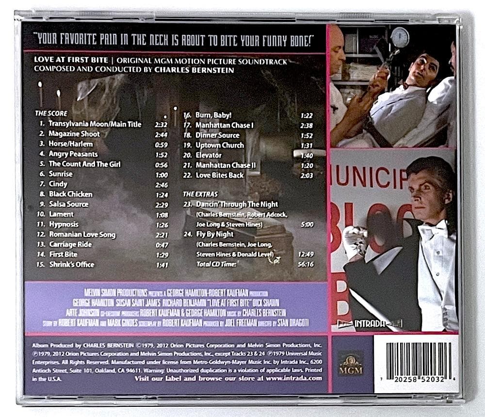 廃盤 限定盤 24曲収録 CD ドラキュラ都へ行く オリジナル・サウンドトラック