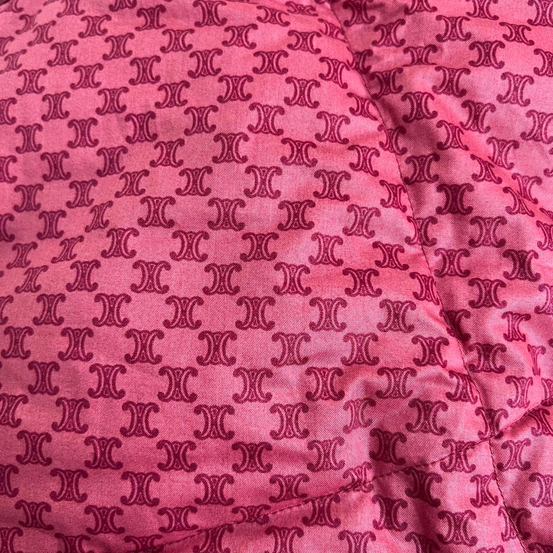 未使用タグ付♡CELINEマカダム トリオンフ 西川ダウン ベスト ルームウェア