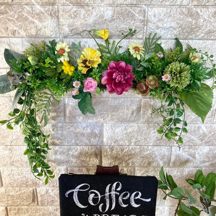 光触媒　人工観葉植物　ウォールグリーン  造花　インテリア4028