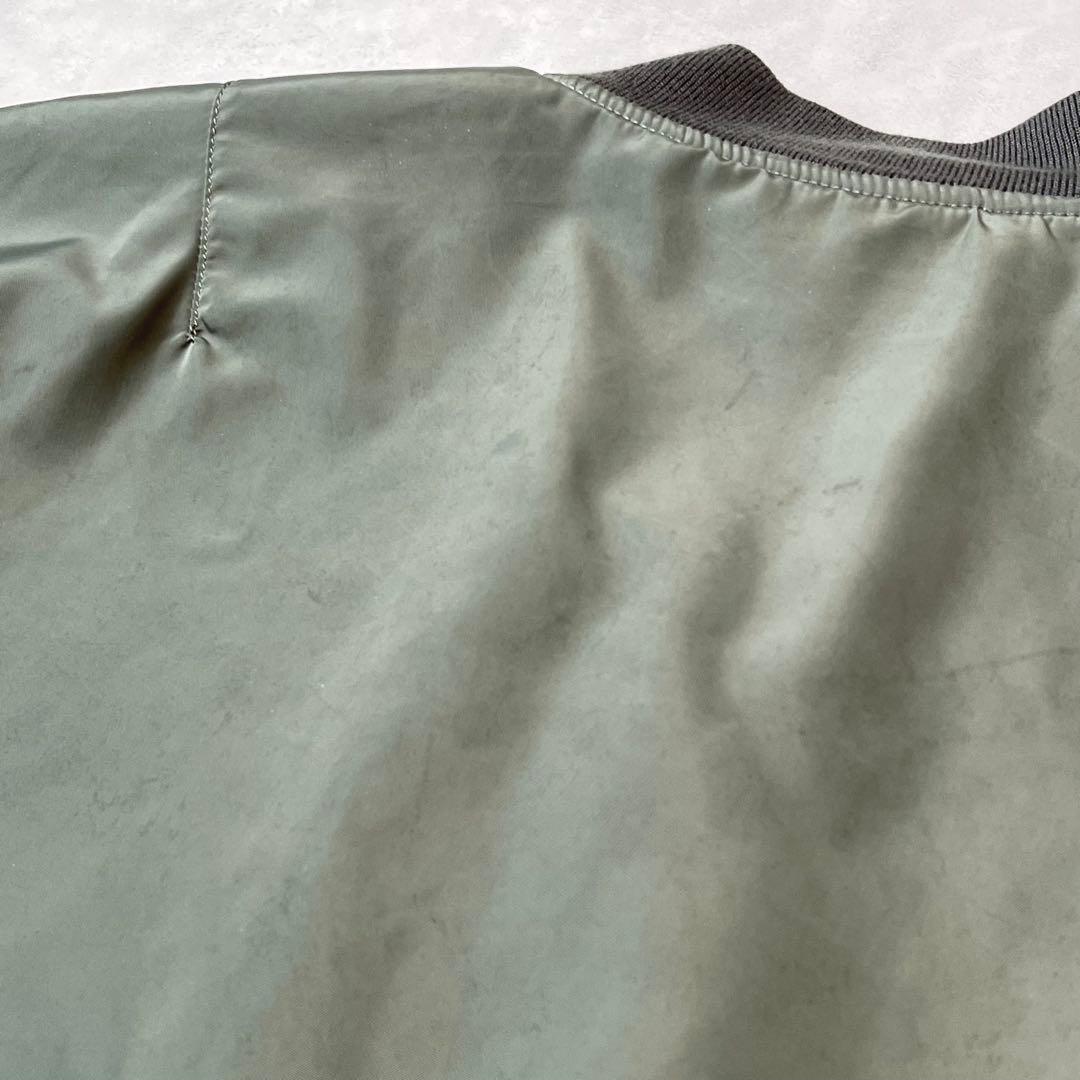 ALPHA INDUSTRIES MA-1 フライトジャケット カーキ XL