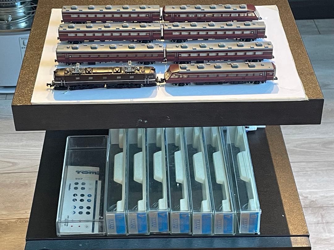 KATO EF-58 電気機関車 NゲージとサロンエクスプレスS5026セット