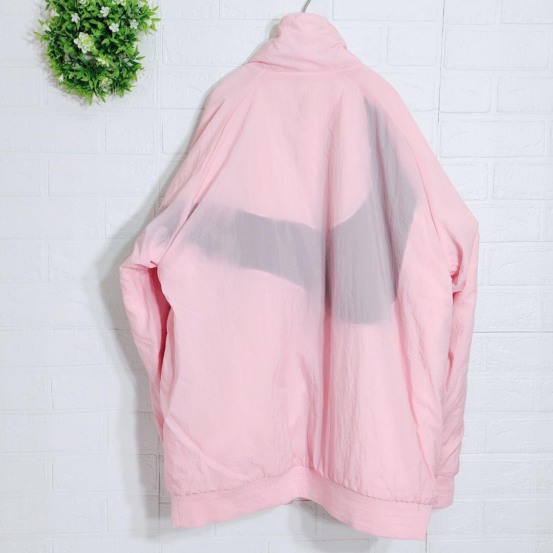 ナイキ ブルゾン リバーシブル ビッグロゴ ボア ナイロン リバーシブル ピンク