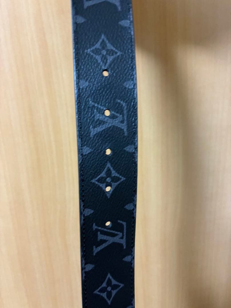 ルイ・ヴィトン　LV イニシャル リバーシブル ベルト モノグラム