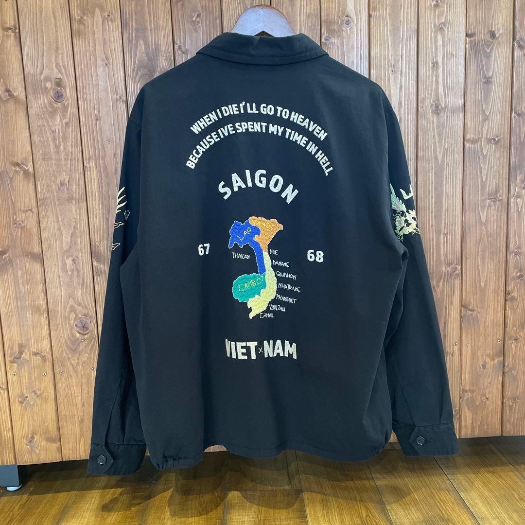 新品ワイパーインク WAIPER inc ベトジャン スーベニア ブラック XL