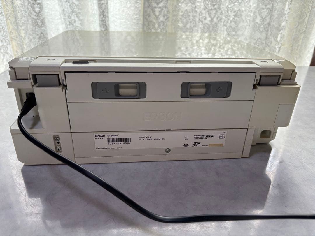 EPSON プリンター EP-805AW 純正インク5個付き【ジャンク品】