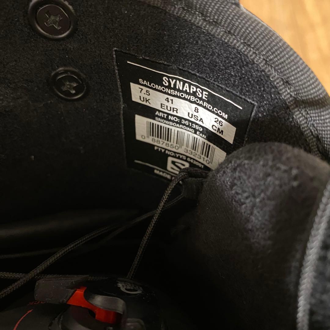 極美品✨SALOMON SYNAPSE スノーボードブーツ