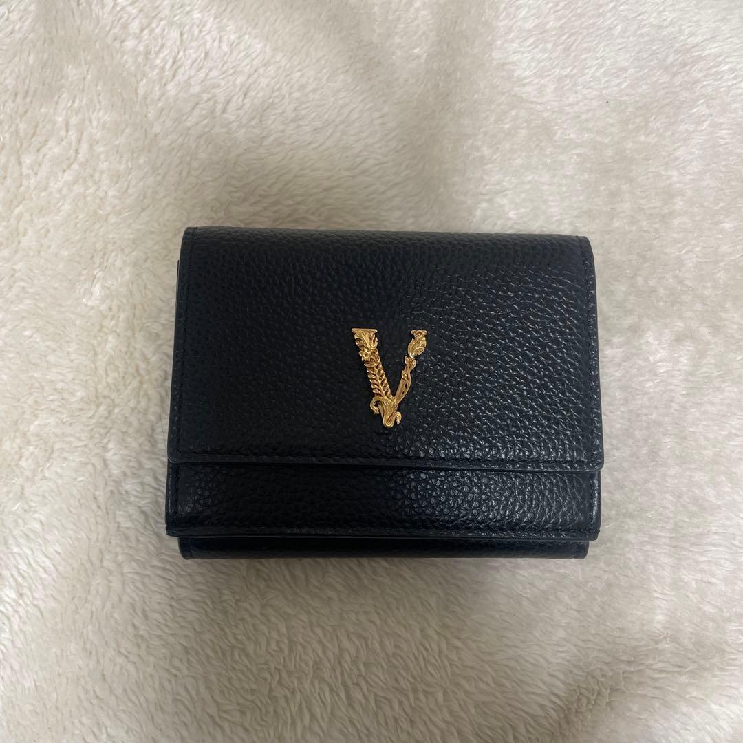 VERSACE ヴェルサーチェ 三つ折り財布 VIRTUS