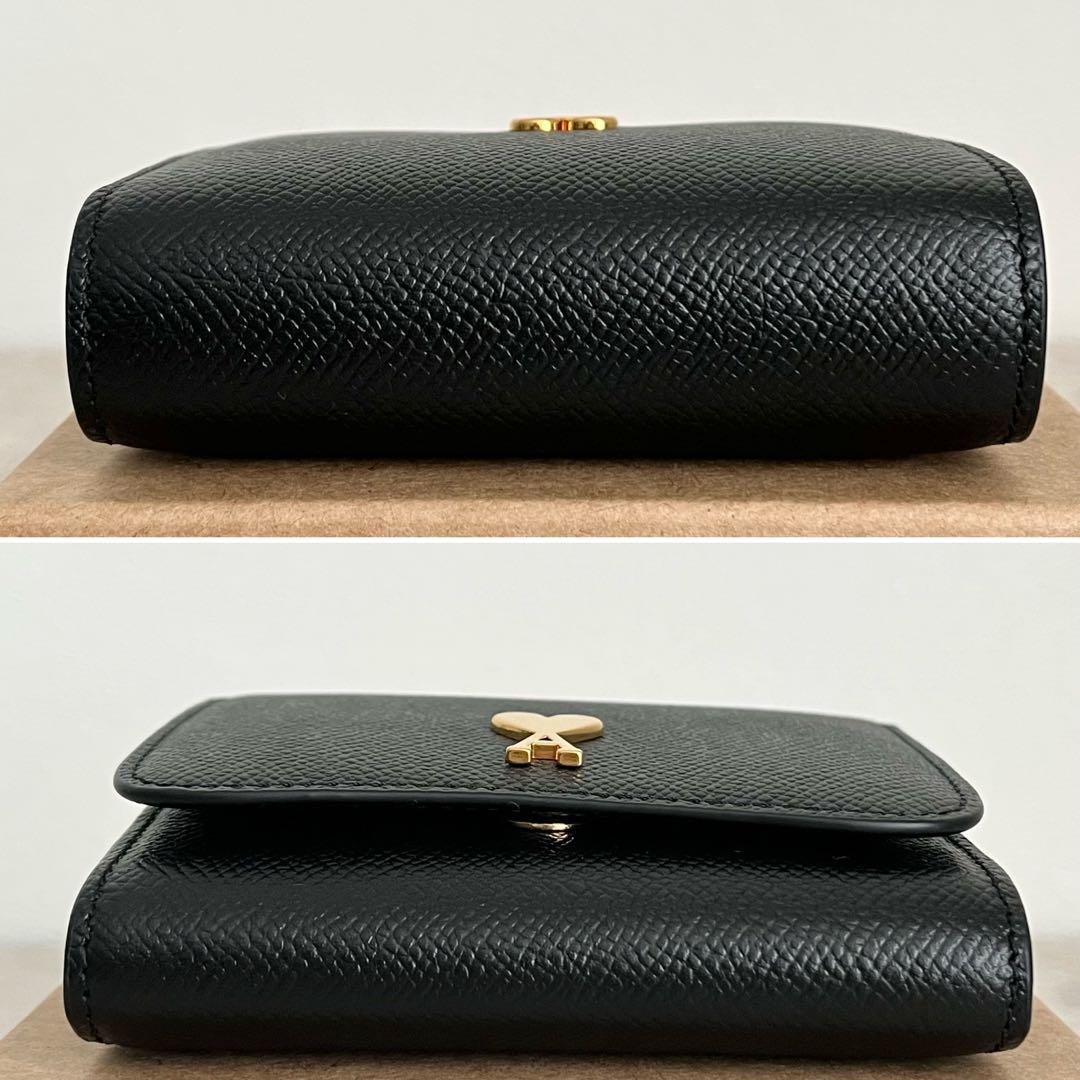 未使用✨AMI PARI 二つ折り財布 PARIS PARIS レザー ハート