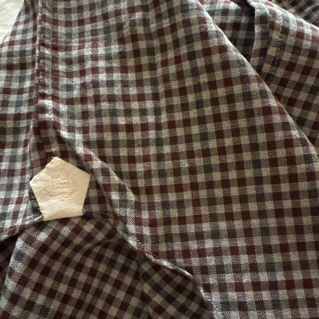 新品：LoroPiana（ロロピアーナ）コットンシャツ　Mサイズ