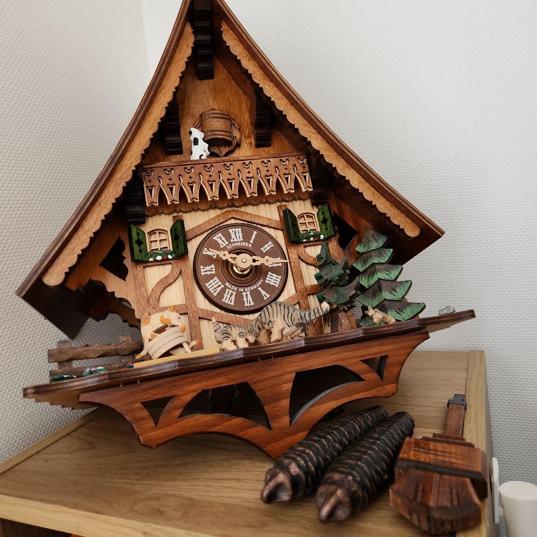 SCHNEIDER カッコウ時計 木製　ドイツ製